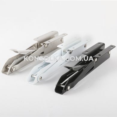 Відкидний механізм KONSOLKA C45 см (Срібна) - кронштейн, консоль для відкидного стола, полиці (Компл. 2 шт)